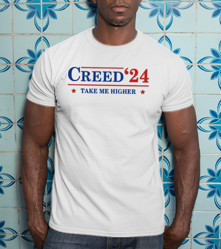 Creed ’24 Take Me Higher Patriotic Campaign T-Shirt