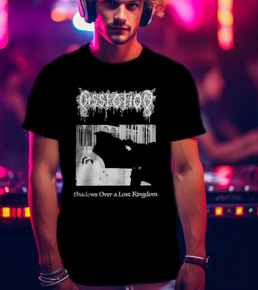 Dissection Shadows Over A Lost Kingdom Gothic Band T-Shirt
