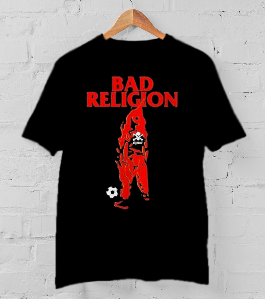 Bad Religion FC St Pauli Collaboration Victory Through Domination Soccer T-Shirt