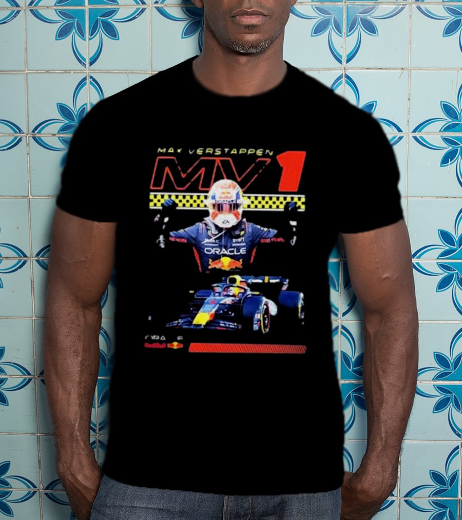 Max Verstappen MV1 Red Bull Racing Oracle Formula 1 T-Shirt