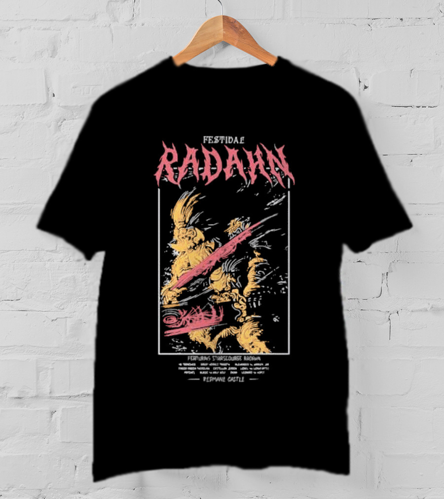 Festivale Radahn Featuring Starscourge Radahn Redmane Castle Elden Ring T-Shirt