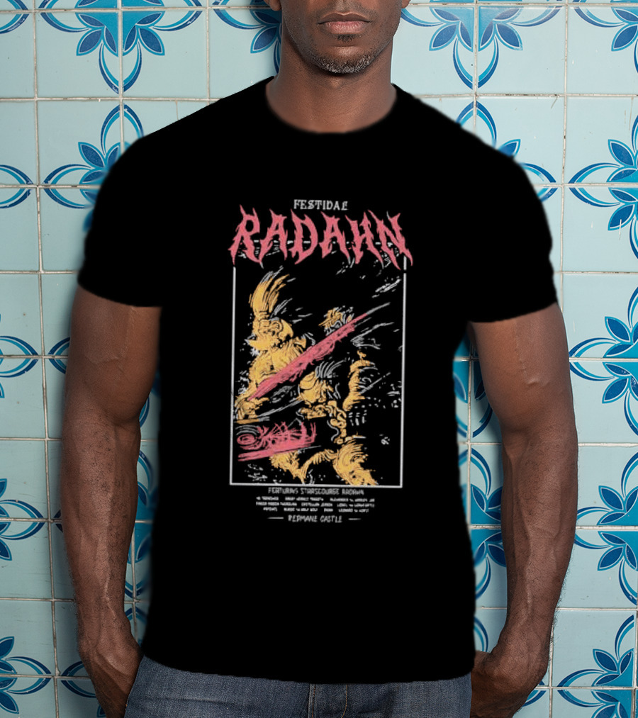 Festivale Radahn Featuring Starscourge Radahn Redmane Castle Elden Ring T-Shirt