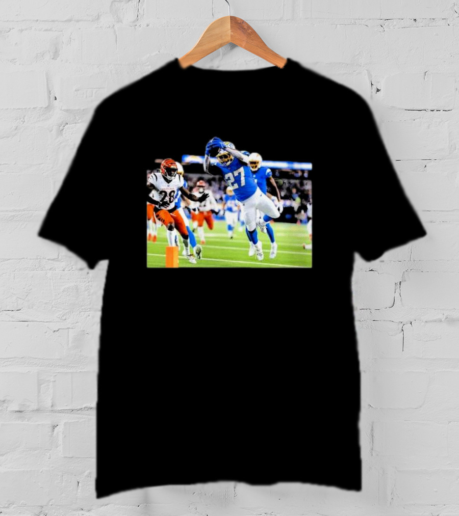 J.K. Dobbins Los Angeles Chargers NFL Week 11 Flash Features T-Shirt
