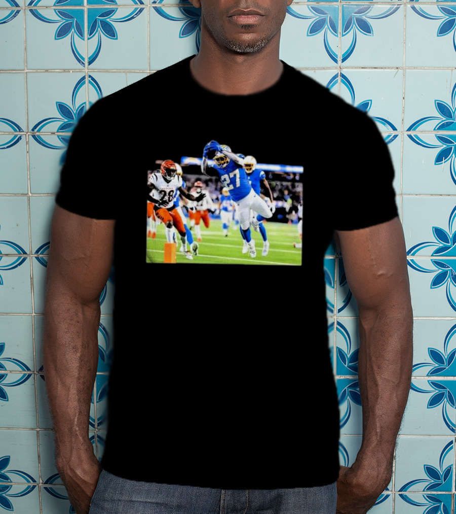J.K. Dobbins Los Angeles Chargers NFL Week 11 Flash Features T-Shirt