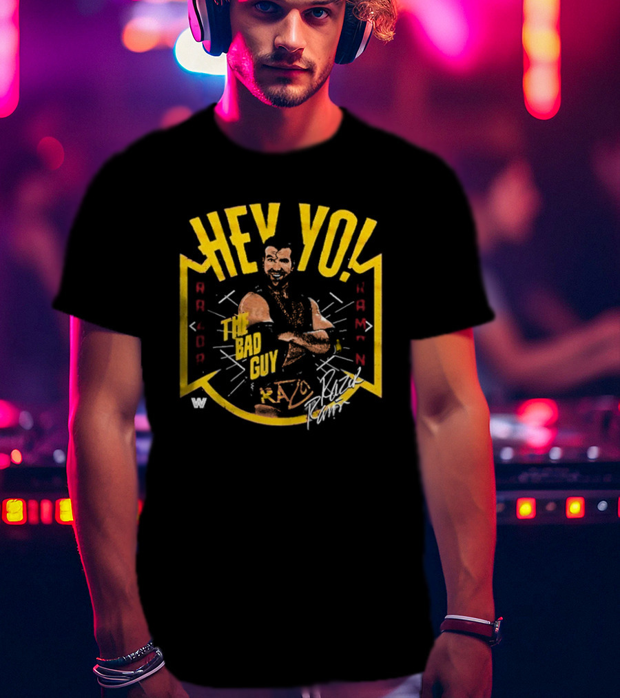 Hey Yo Razor Ramon The Bad Guy Youth 500 Level T-Shirt