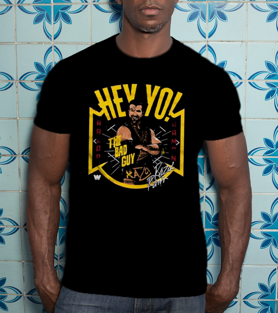 Hey Yo Razor Ramon The Bad Guy Youth 500 Level T-Shirt