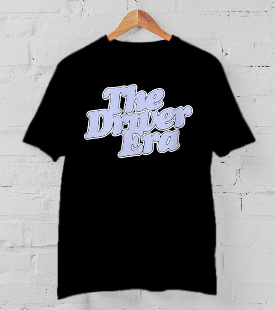 The Driver Era Lavender Text T-Shirt