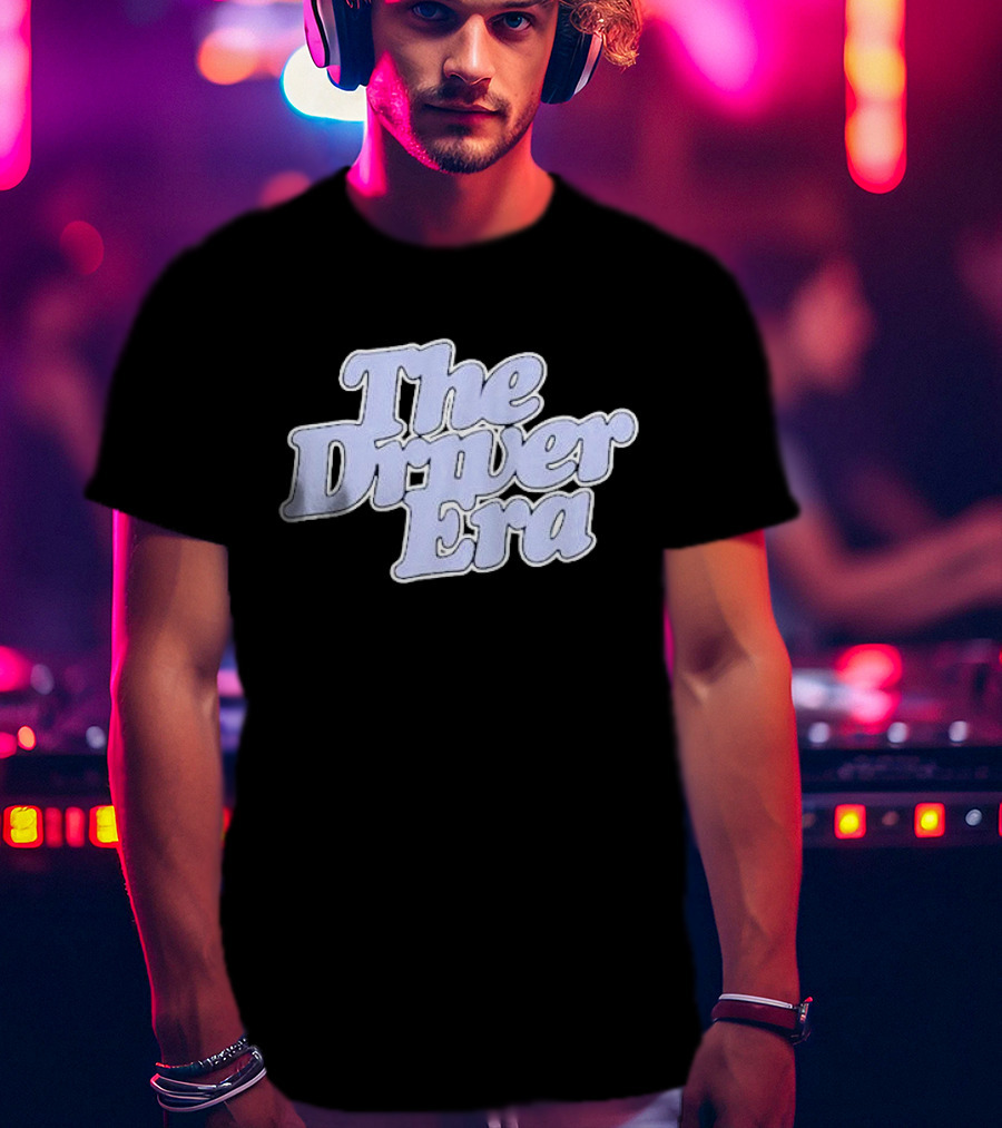 The Driver Era Lavender Text T-Shirt