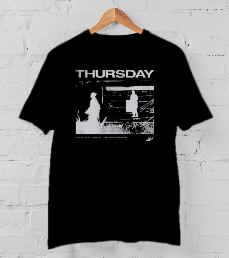Thursday Subway Ghostly Figures In Transit T-Shirt
