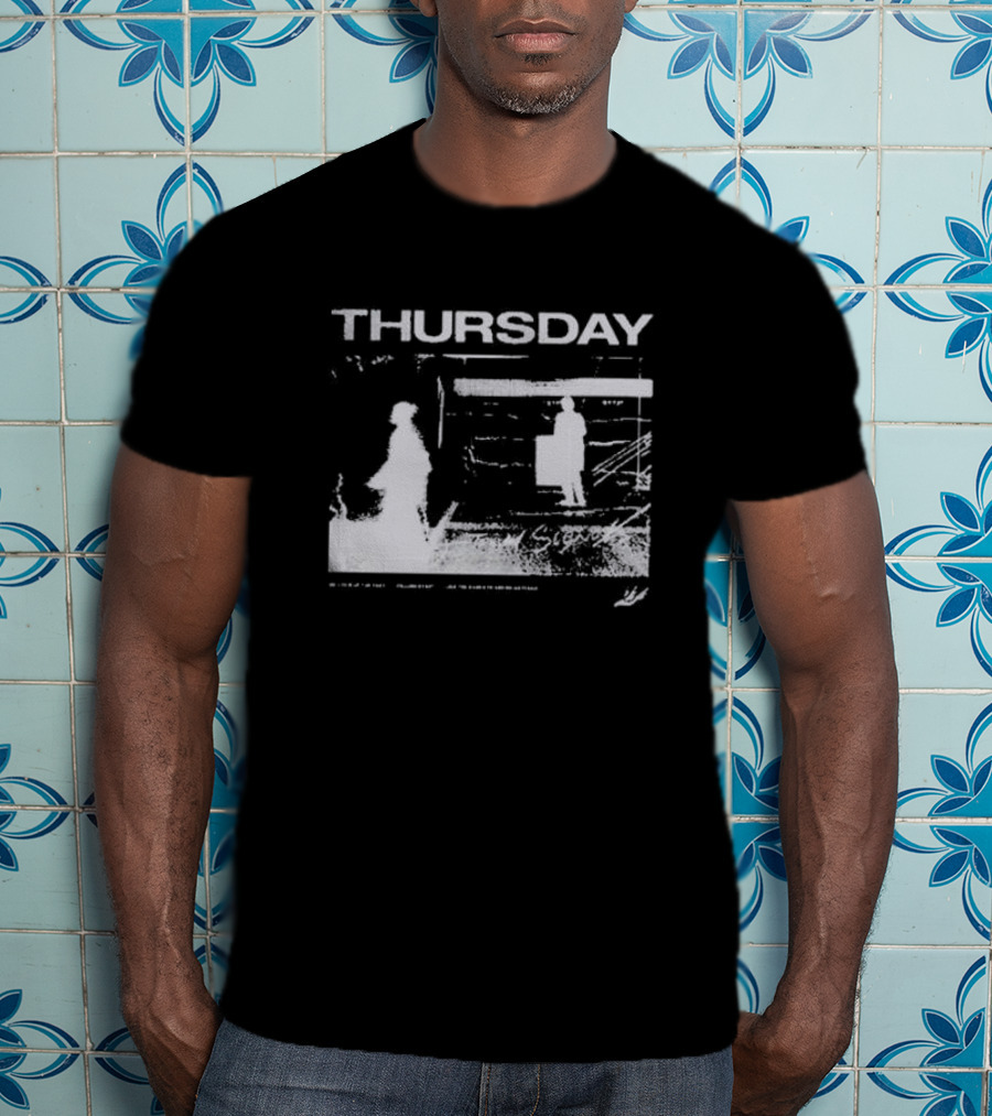 Thursday Subway Ghostly Figures In Transit T-Shirt