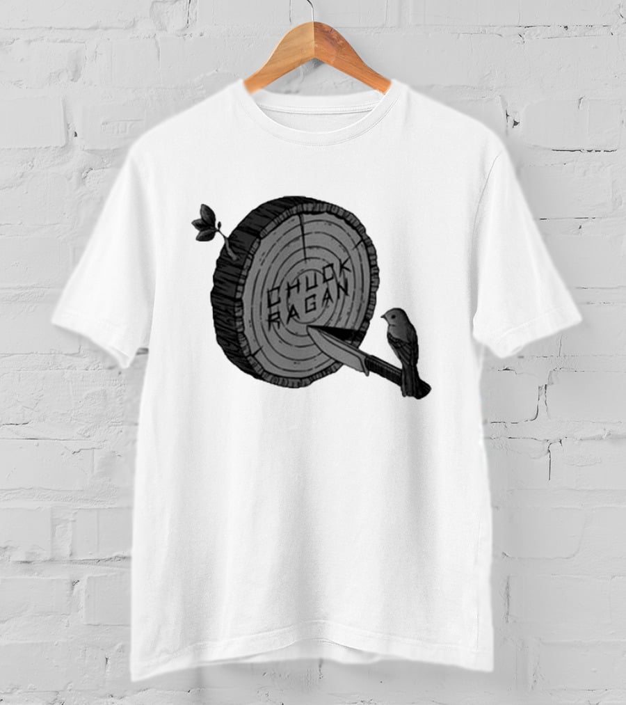 Chuck Ragan Tree Rings Knife Bird T-Shirt