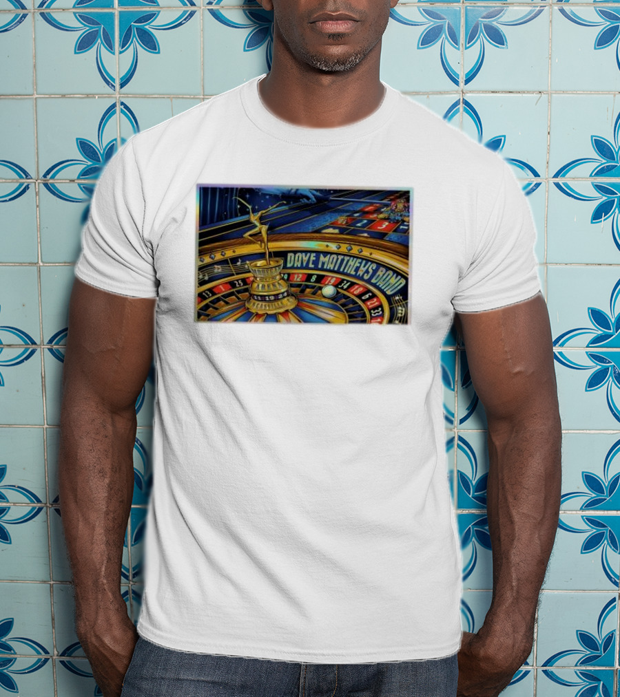 Dave Matthews Band Mohegan Sun Arena Roulette T-Shirt