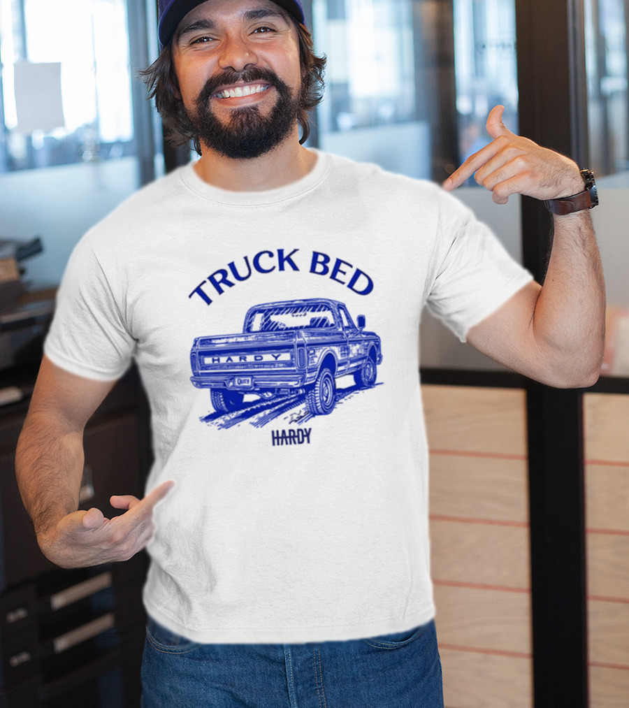 TRUCK BED HARDY Classic Pickup Truck Hardy T-Shirt