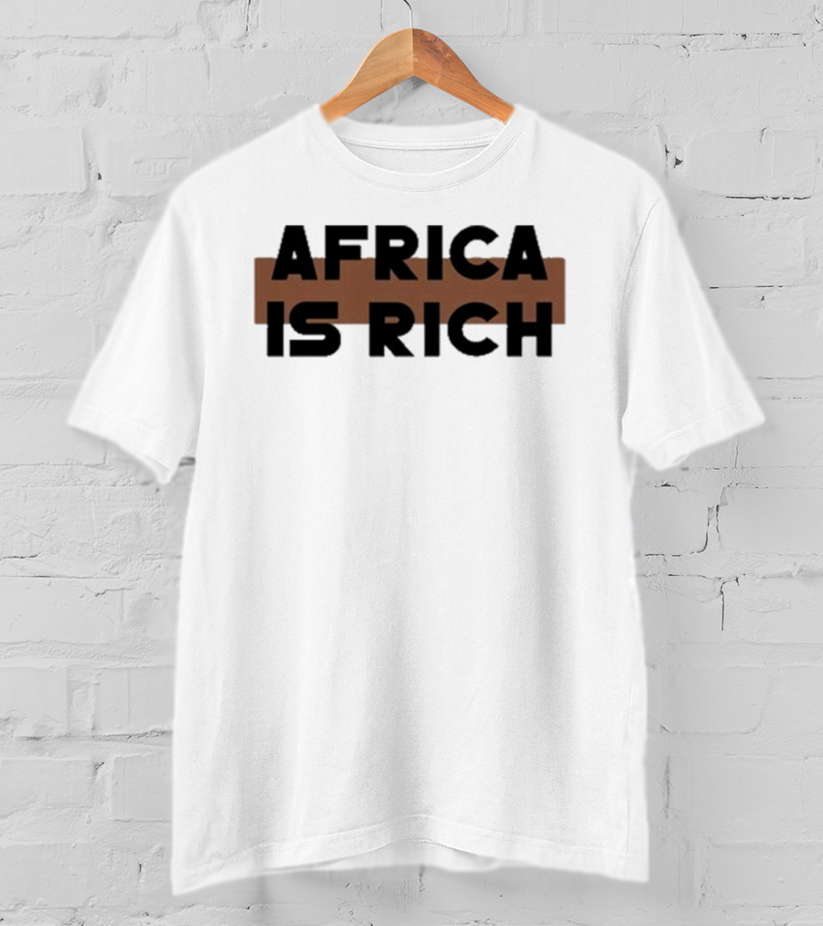 Queen Afrika Africa Is Rich T-Shirt