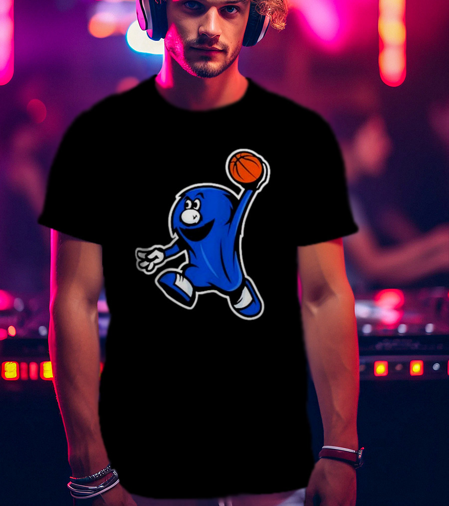 Dicks Xavier Musketeers Blue Blob Basketball T-Shirt