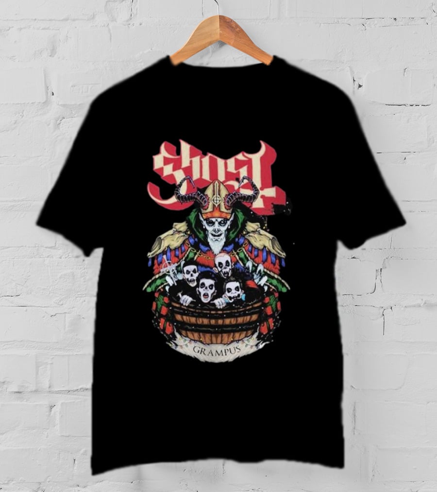 Ghost Grampus Christmas T-Shirt