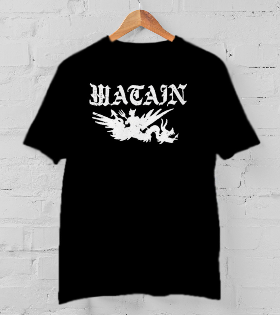 Watain Deathwards Griffin Rider Motif T-Shirt