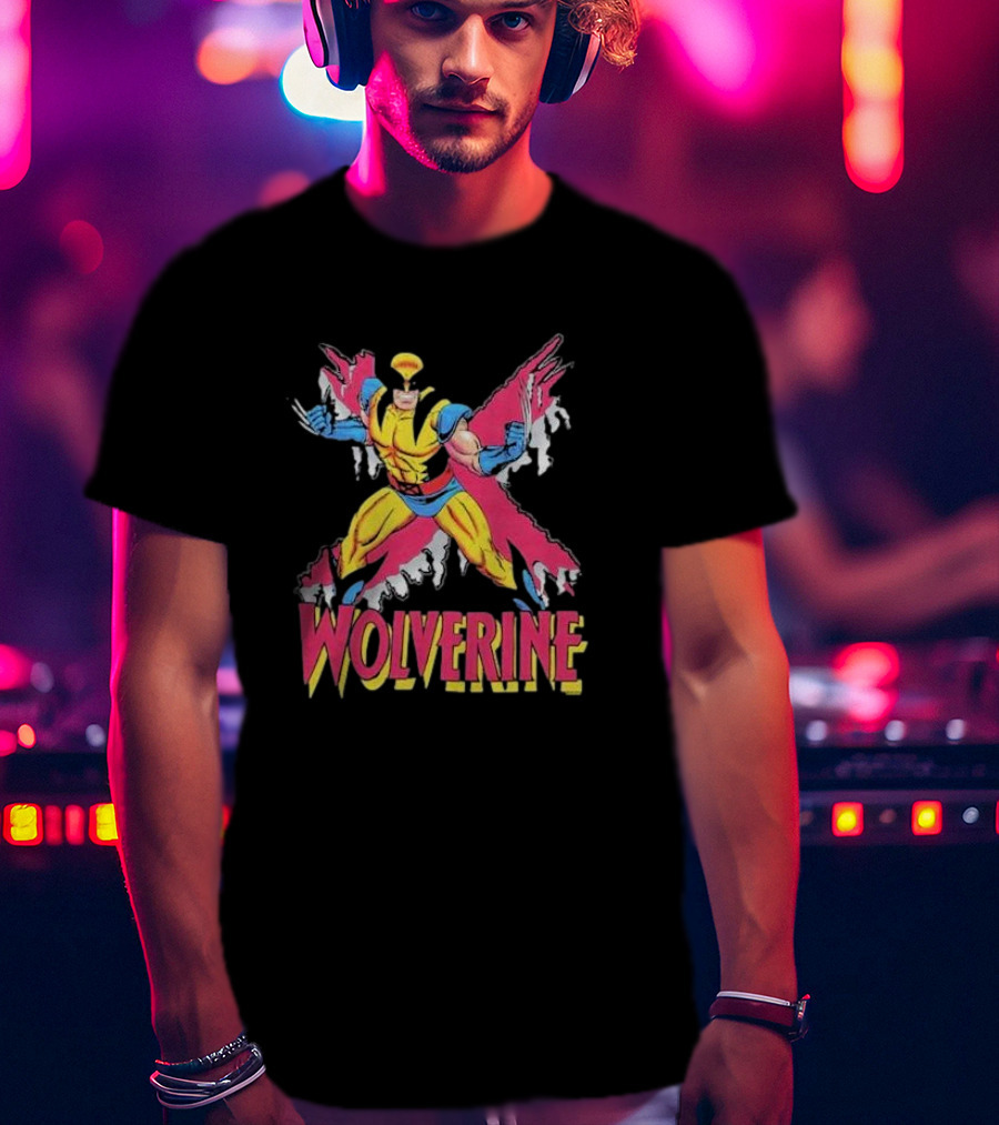 Wolverine Marvel X-Men Classic Comic T-Shirt