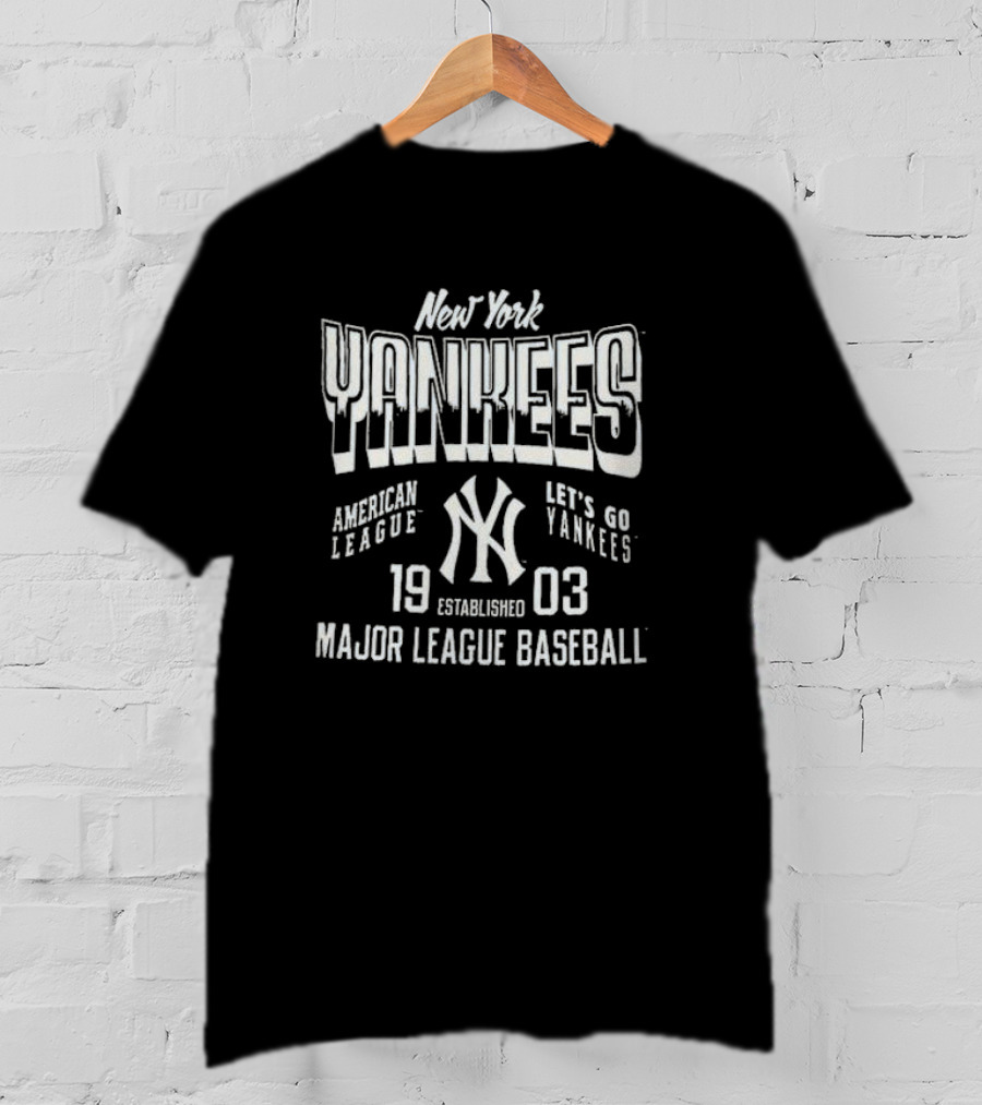 New York Yankees 1903 Major League Baseball American League Let's Go Yankees T-Shirt