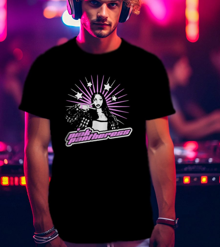 Pinkpantheress Y2K Starburst T-Shirt