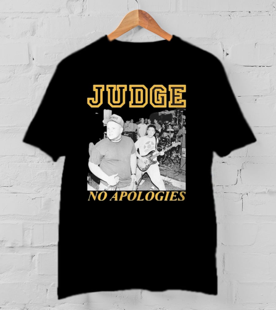 Judge No Apologies RevHQ Band Performance T-Shirt