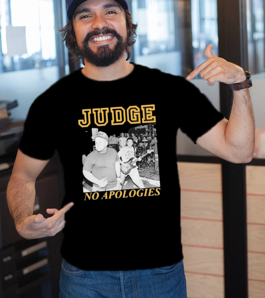 Judge No Apologies RevHQ Band Performance T-Shirt
