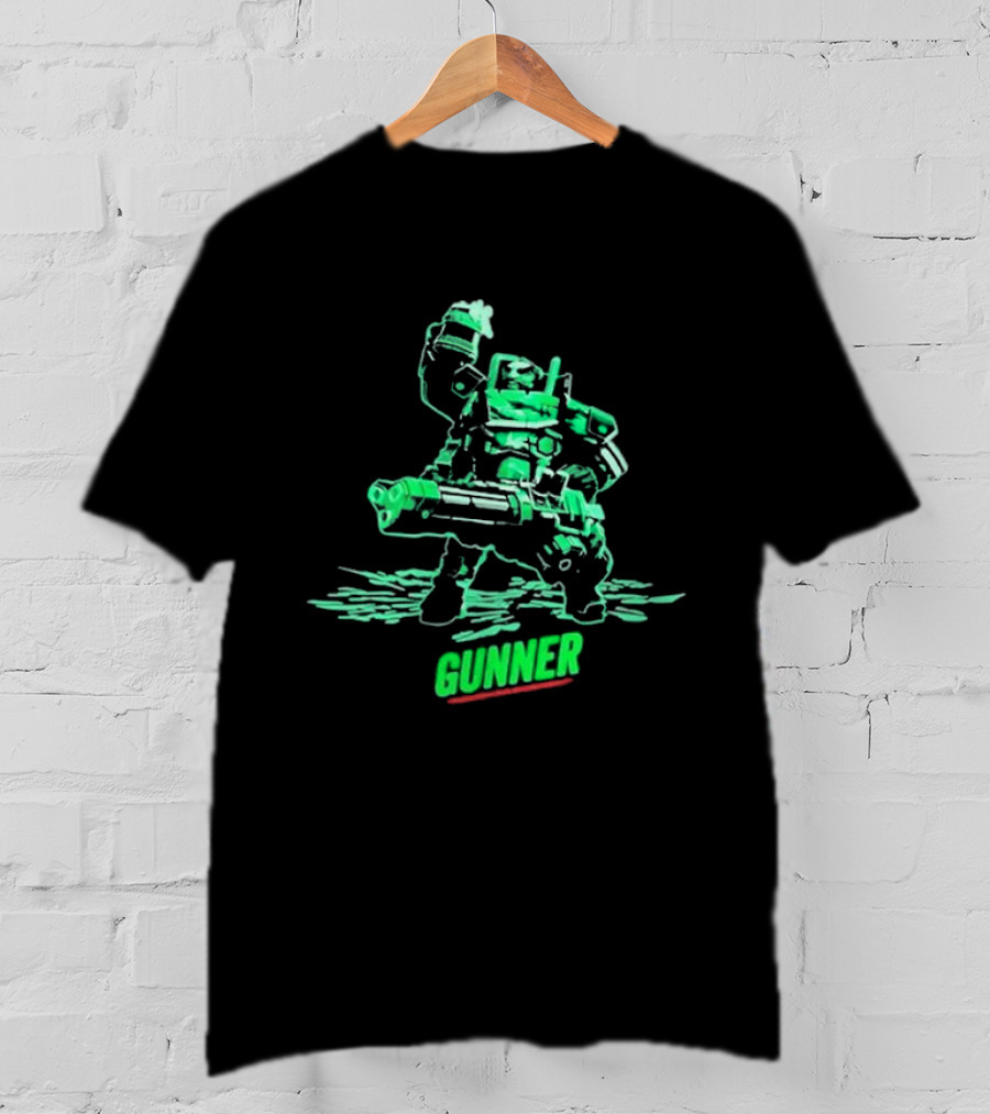 Deep Rock Galactic Gunner Neon T-Shirt