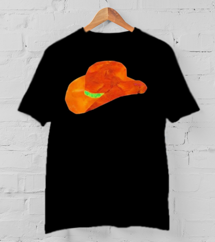 Halsey Yallsey Toddler Orange Cowboy Hat T-Shirt