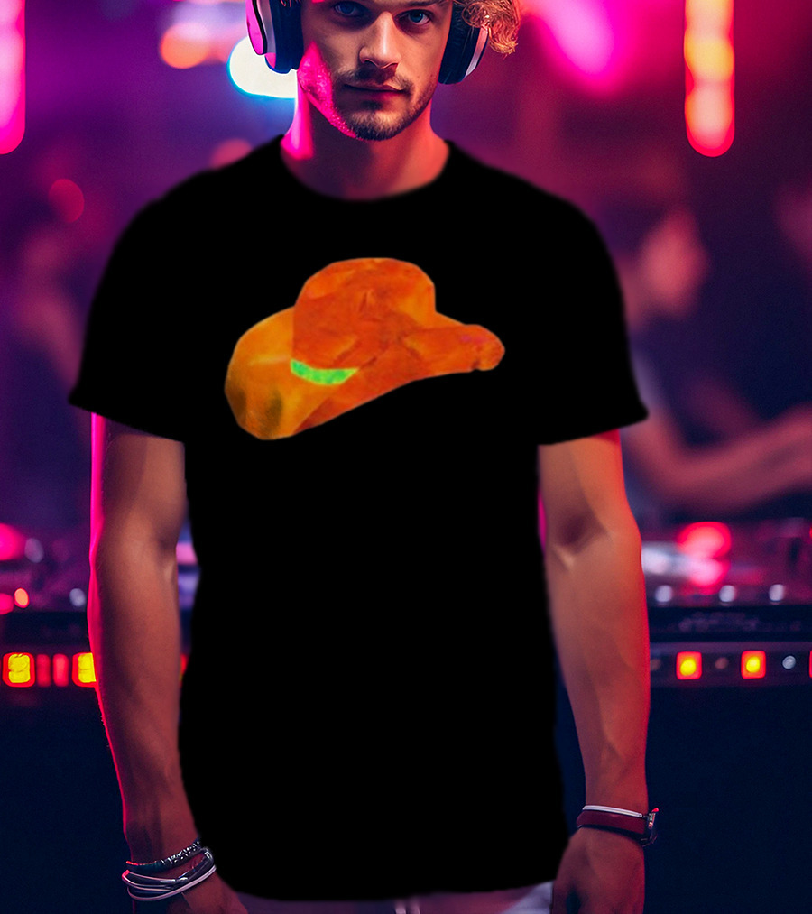 Halsey Yallsey Toddler Orange Cowboy Hat T-Shirt
