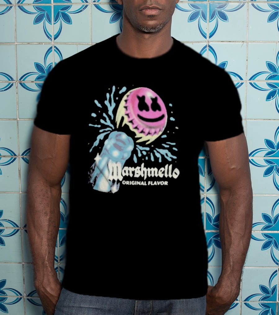 Marshmello Original Flavor Bottle Cap Splash T-Shirt