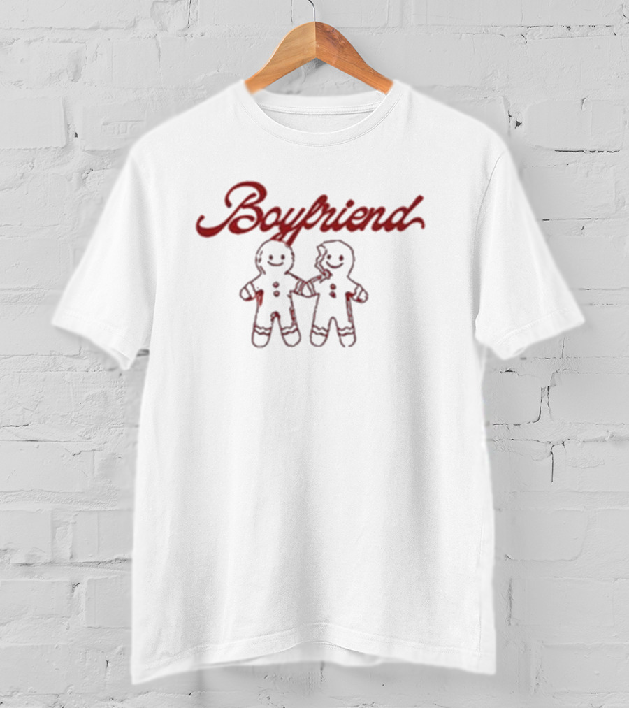 Selena Gomez Boyfriend Gingerbread Cookie Duo T-Shirt
