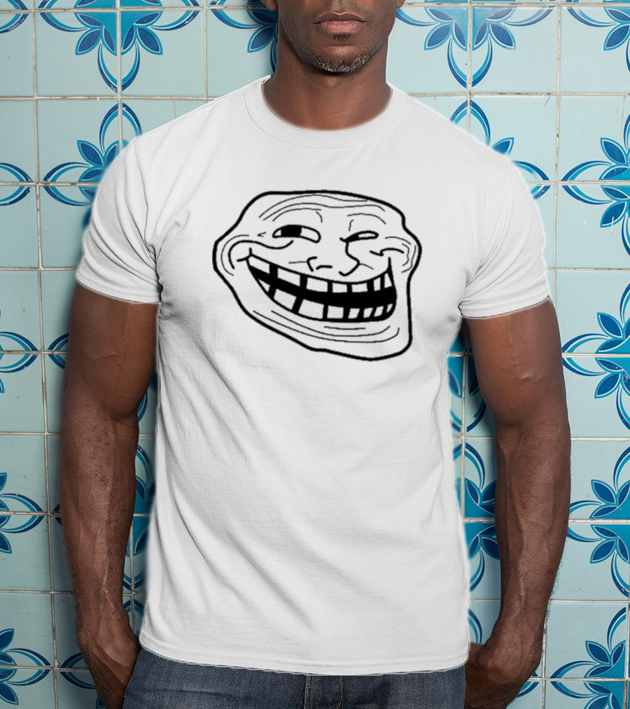 Y2k Meme Troll Face T-Shirt