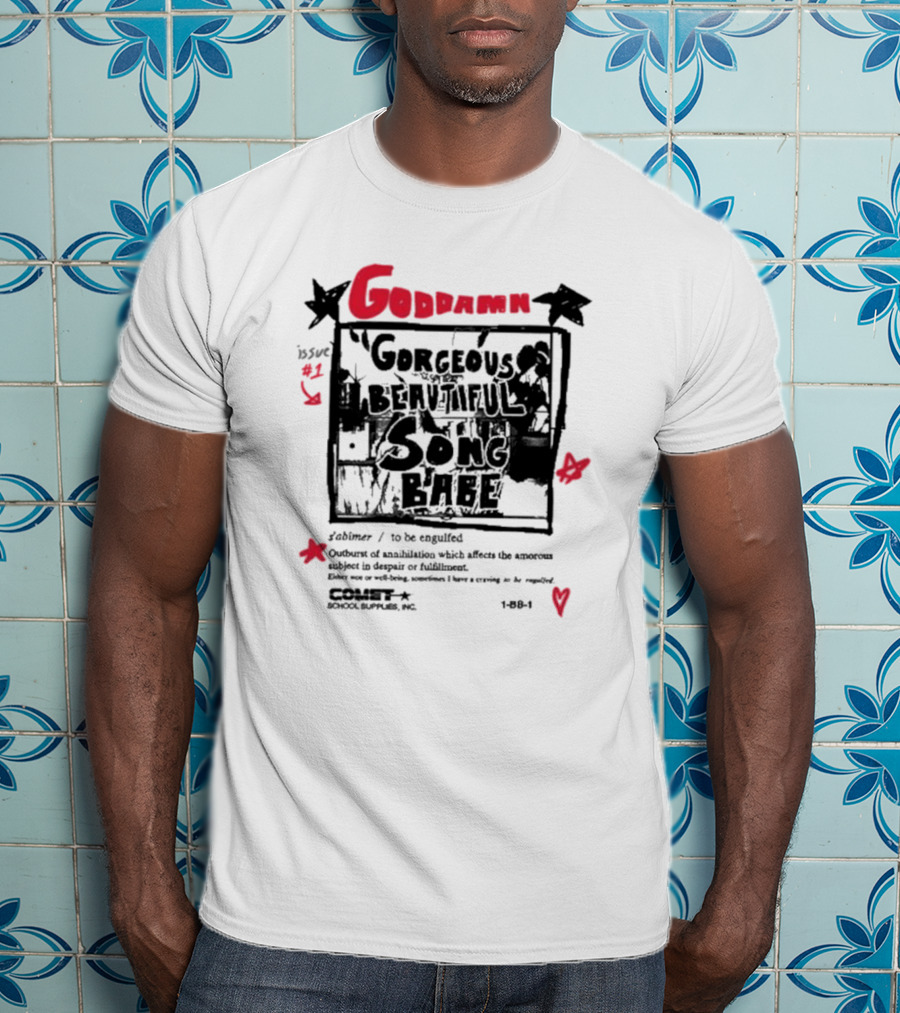 Yasi X Goddamn Gorgeous Beautiful Song Bae Issue #1 Night Gallery GGBS Colt School Supplies Inc T-Shirt