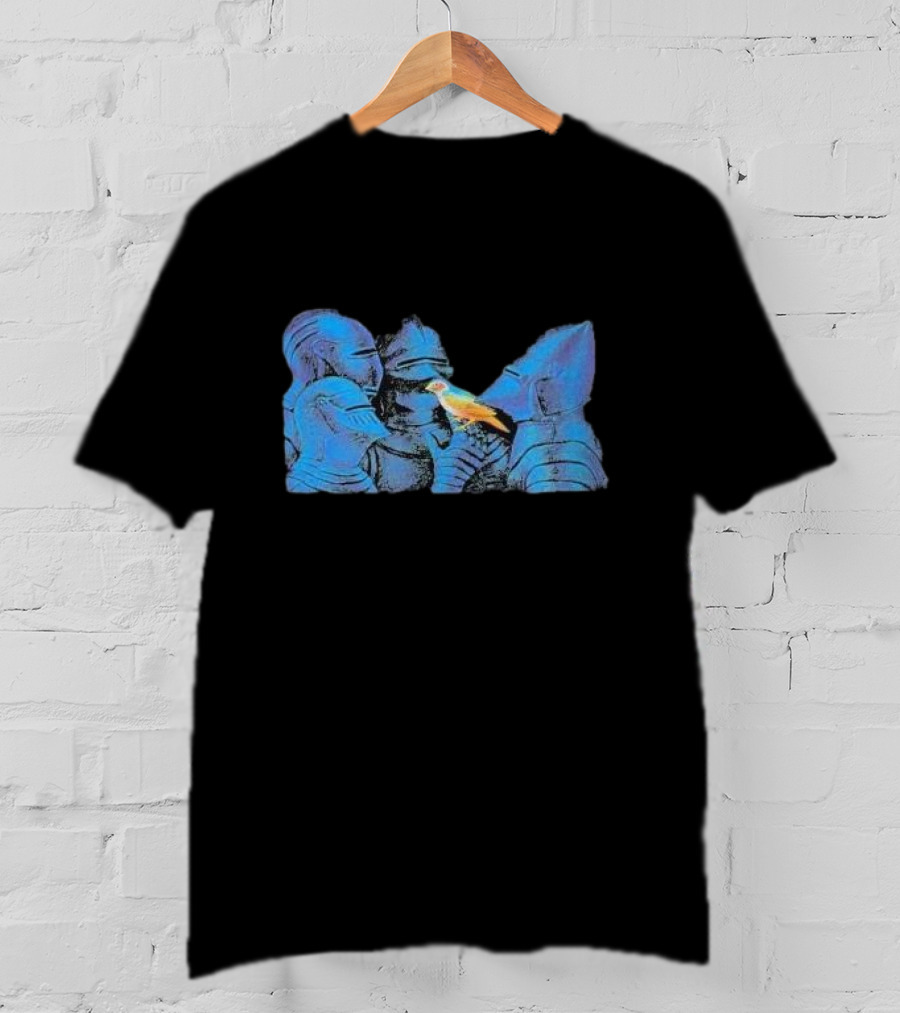 The Church To Be In Your Eyes The Blurred Crusade Knights Bird T-Shirt