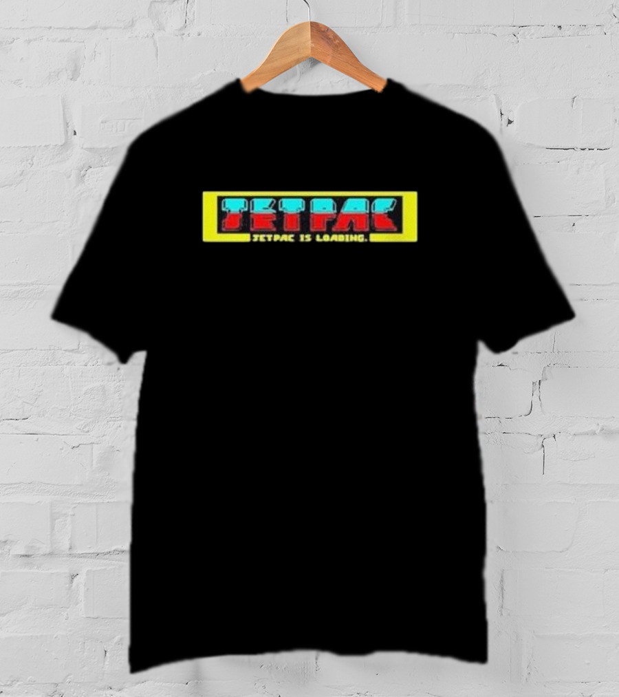 Jetpac Is Loading Retro Video Game T-Shirt