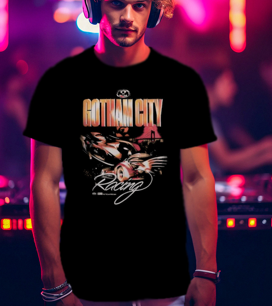 Kith X Batman Gotham City Racing Batmobile T-Shirt