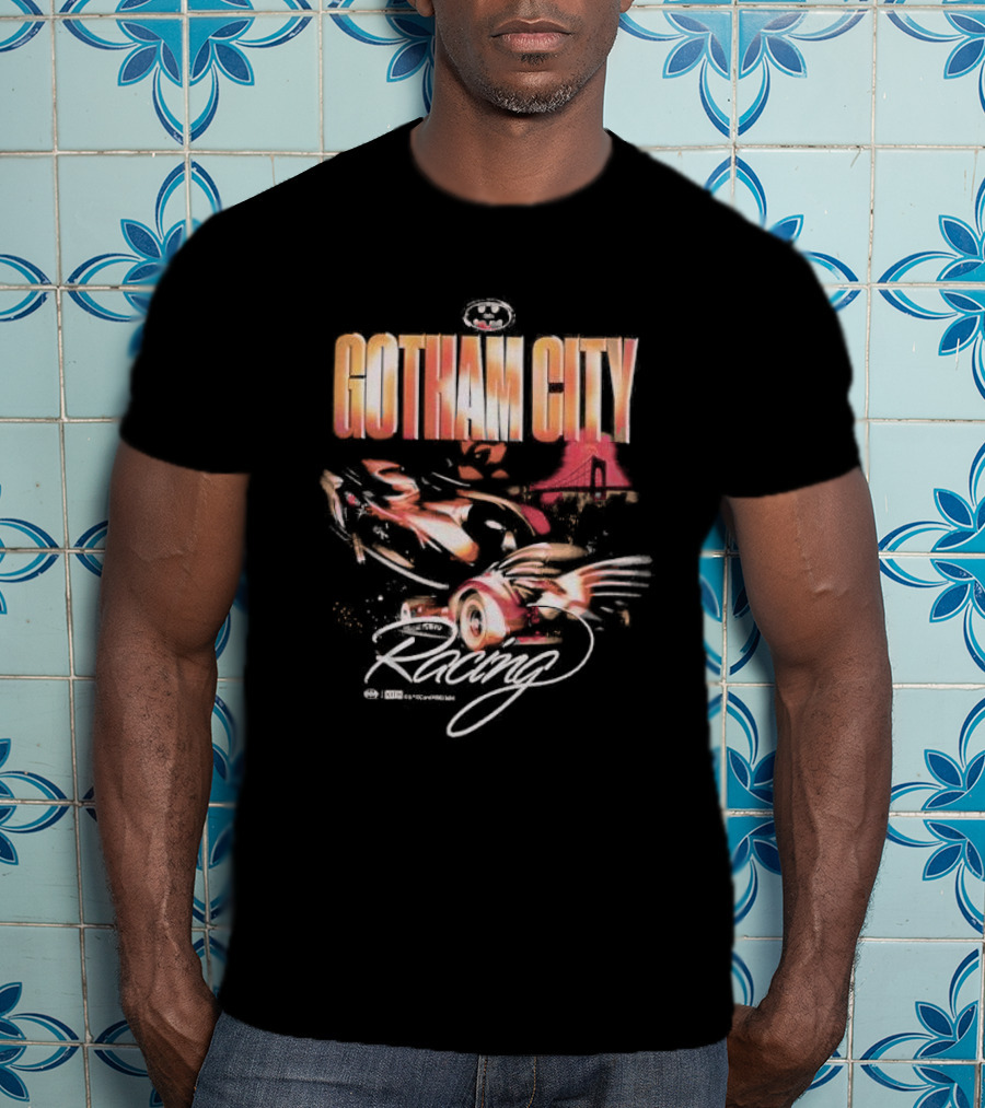 Kith X Batman Gotham City Racing Batmobile T-Shirt