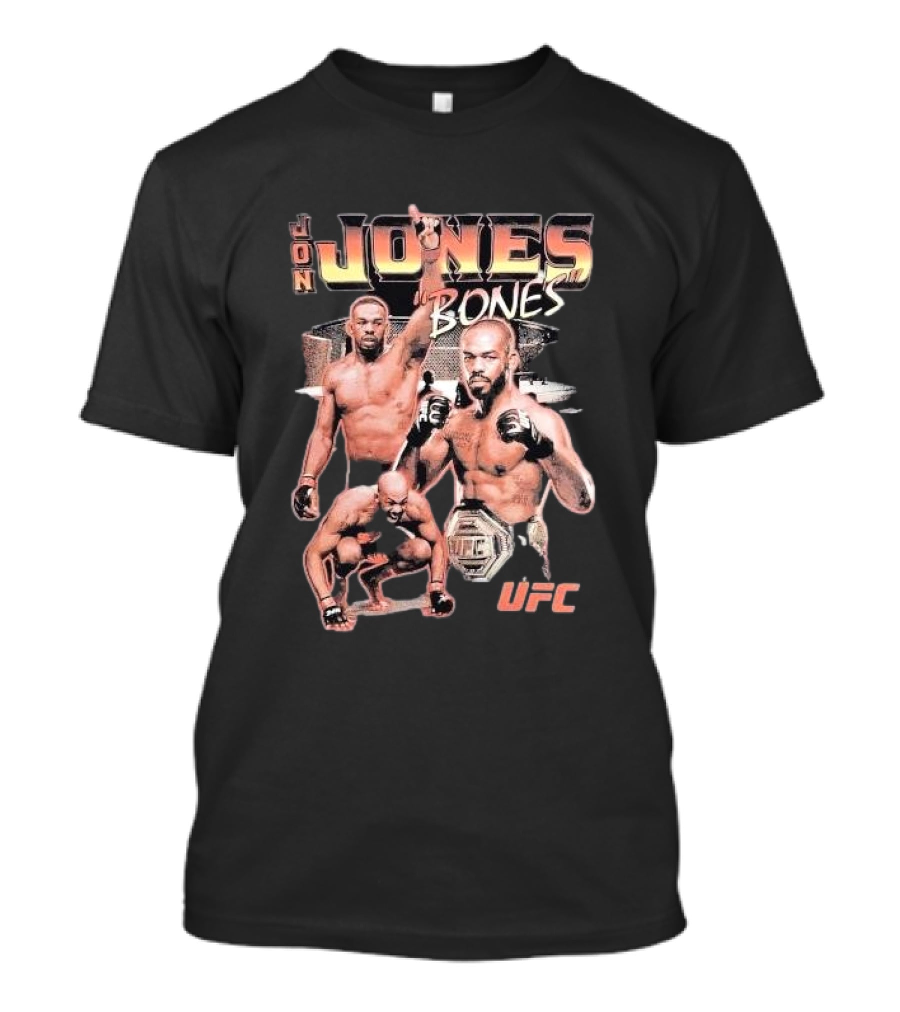 UFC Jon Jones Bones World Champion T-Shirt