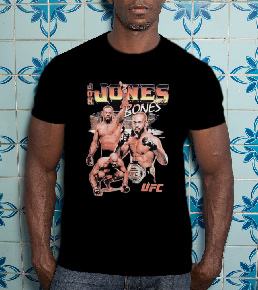 UFC Jon Jones Bones World Champion T-Shirt