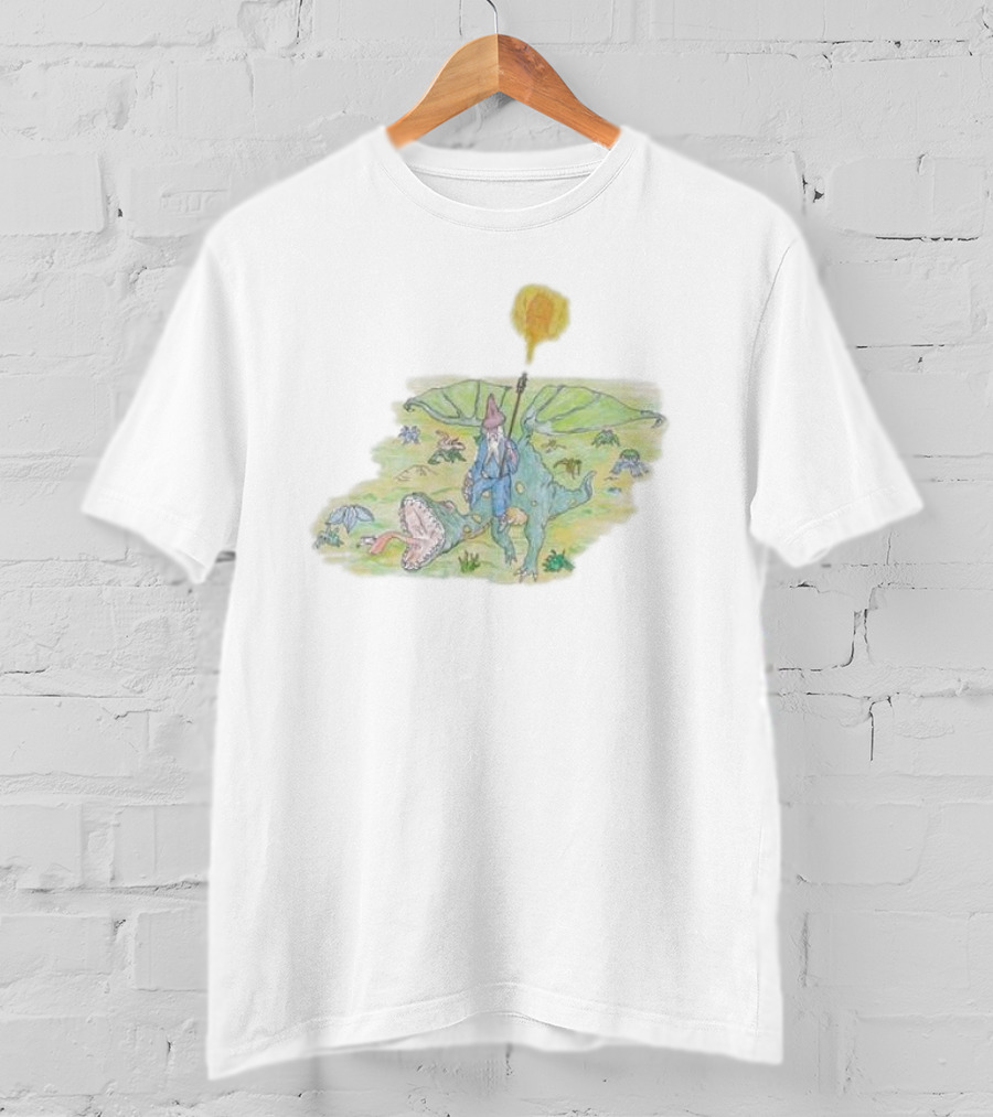 Brain Dead Dragon Rider Fantasy Adventures In Enchanted Wilderness T-Shirt