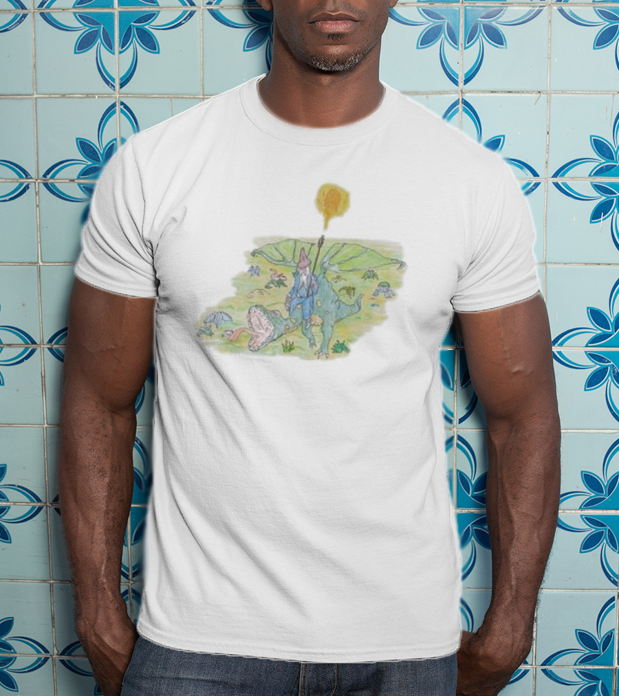 Brain Dead Dragon Rider Fantasy Adventures In Enchanted Wilderness T-Shirt