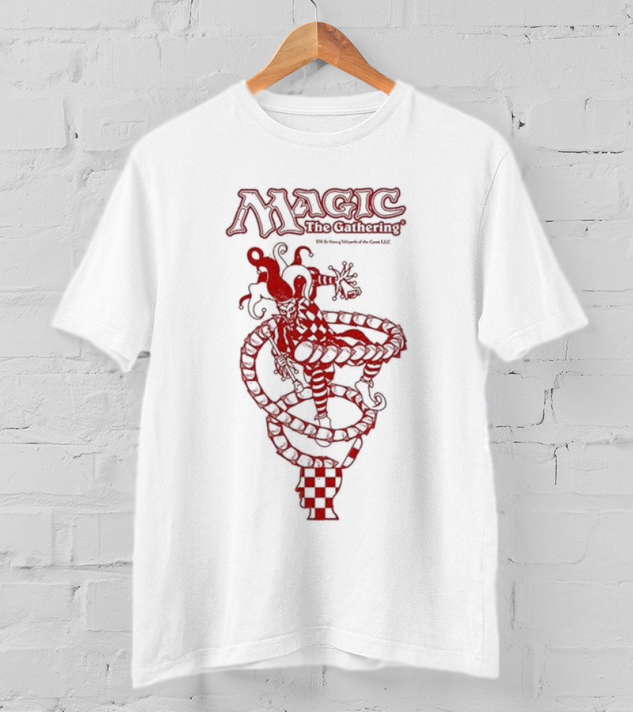 Magic The Gathering Brain Dead Jester Twisting Ladder T-Shirt