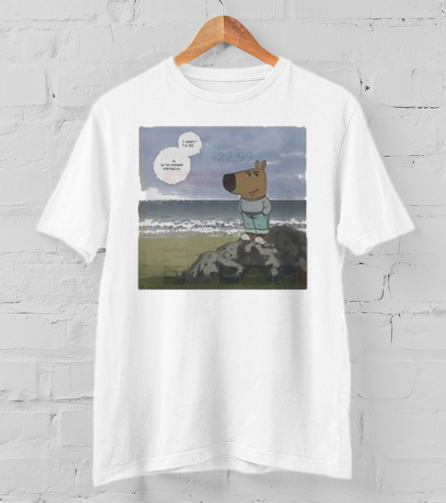 I Wish I Could Be A Dynamic Character Chill Guy Saga T-Shirt