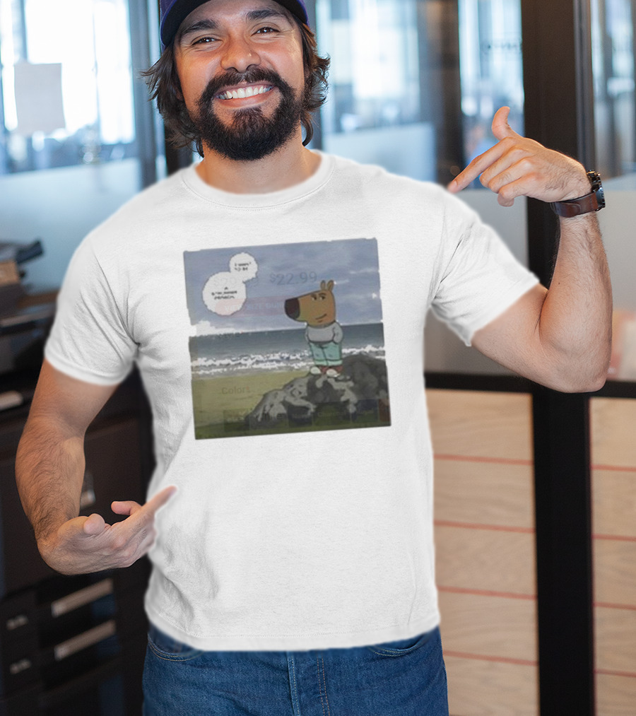 I Wish I Could Be A Dynamic Character Chill Guy Saga T-Shirt