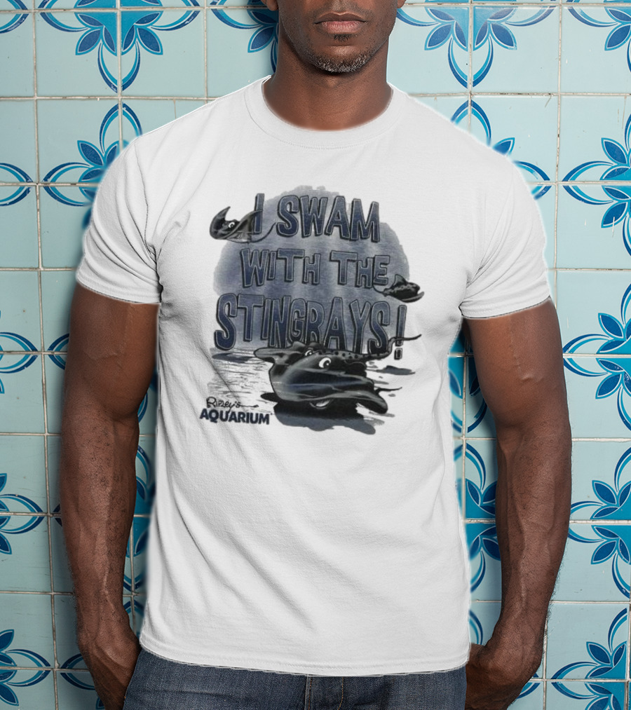 Ripley’s Aquarium I Swam With The Stingrays Myrtle Beach T-Shirt