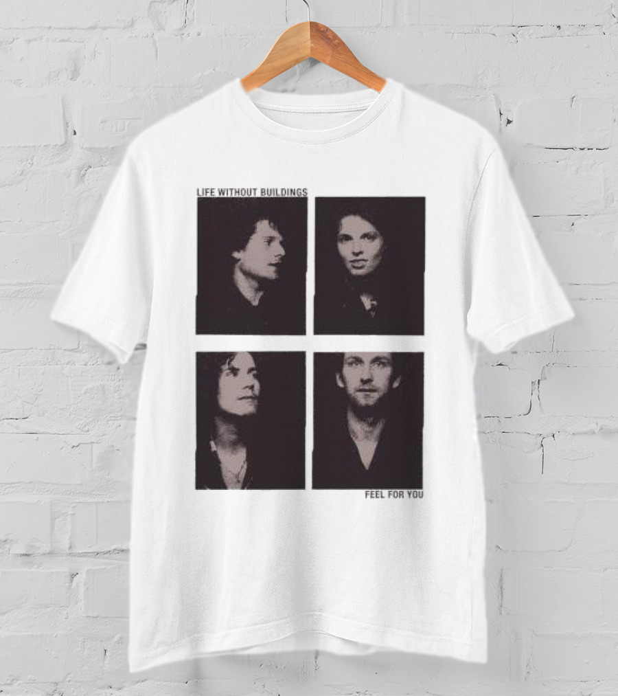 Life Without Buildings Feel For You Album Photography T-Shirt