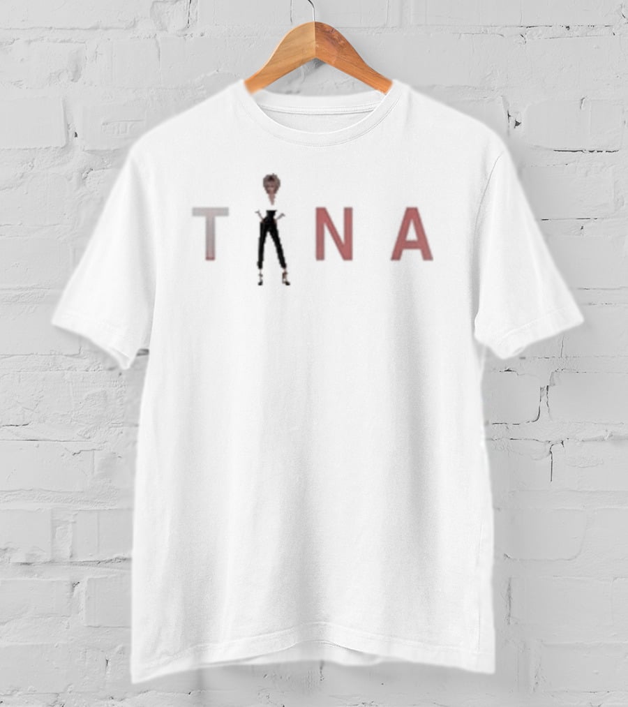 Tina Turner Hayden Williams Twenty Four Seven White T-Shirt