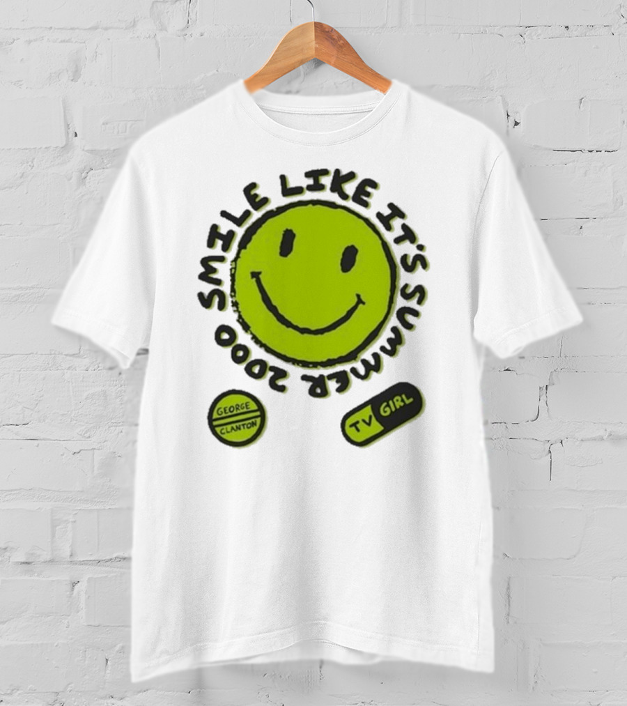 Smile Like It’s Summer 2000 TV Girl George Clanton T-Shirt