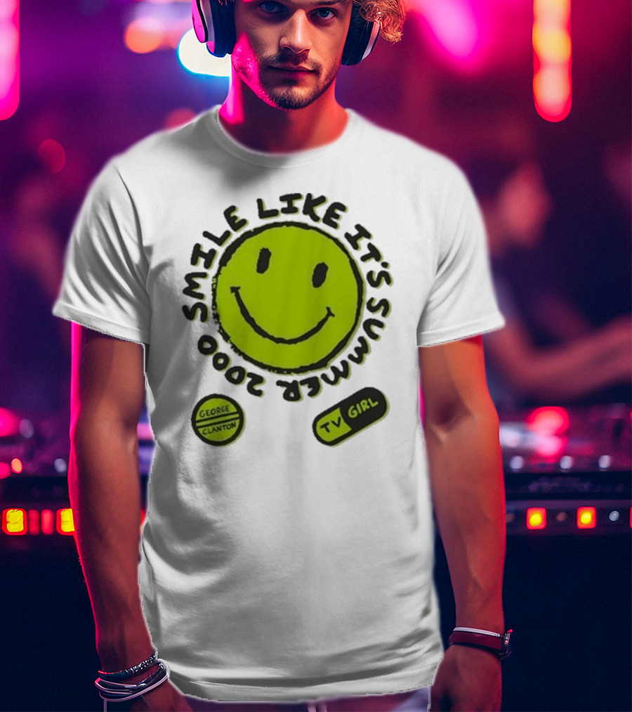 Smile Like It’s Summer 2000 TV Girl George Clanton T-Shirt