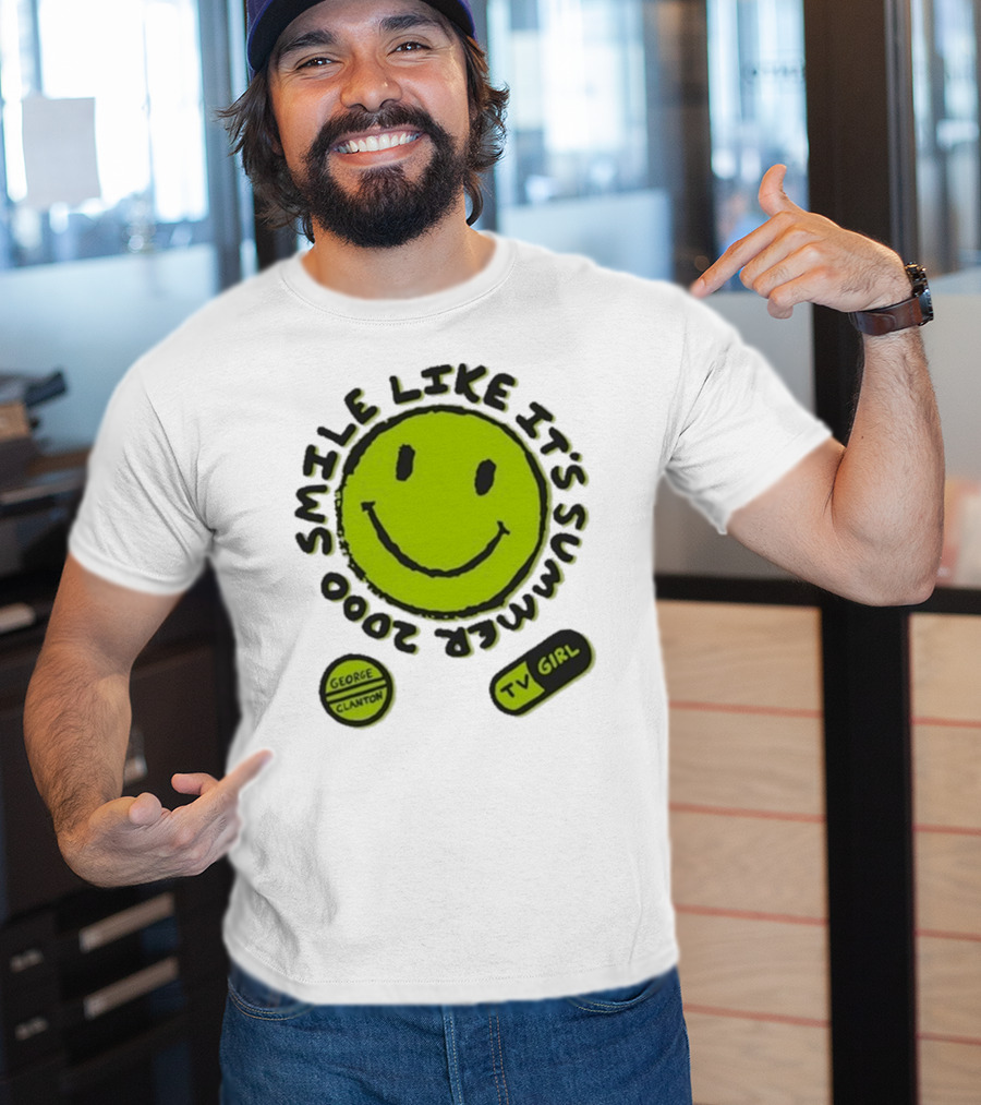 Smile Like It’s Summer 2000 TV Girl George Clanton T-Shirt